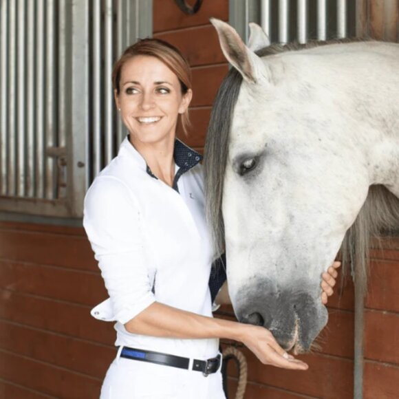 Horze- Blaire Sun Show Shirt - Womens Size 4 - Picture 2 of 8